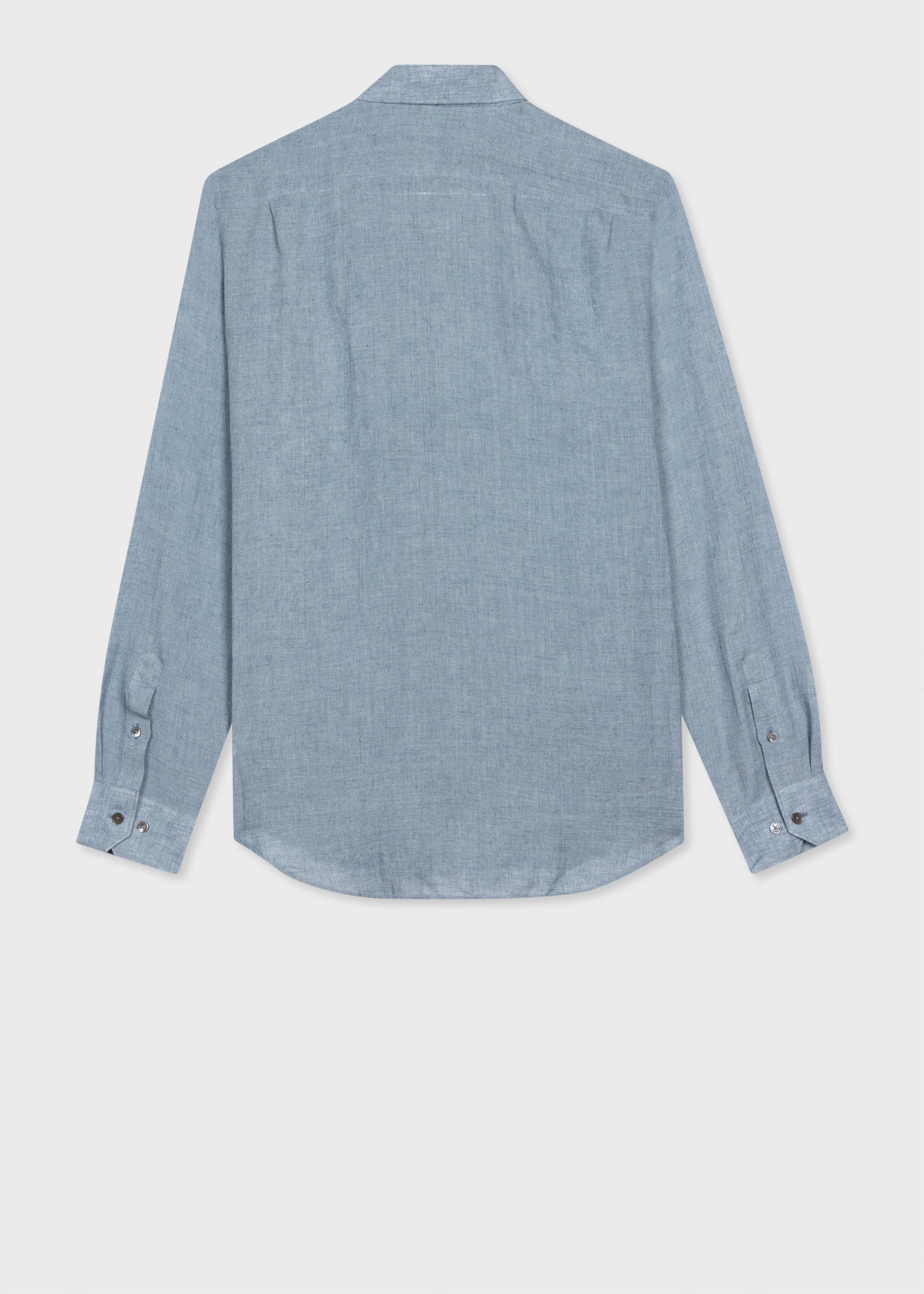 Light Blue Linen Shirt - 2
