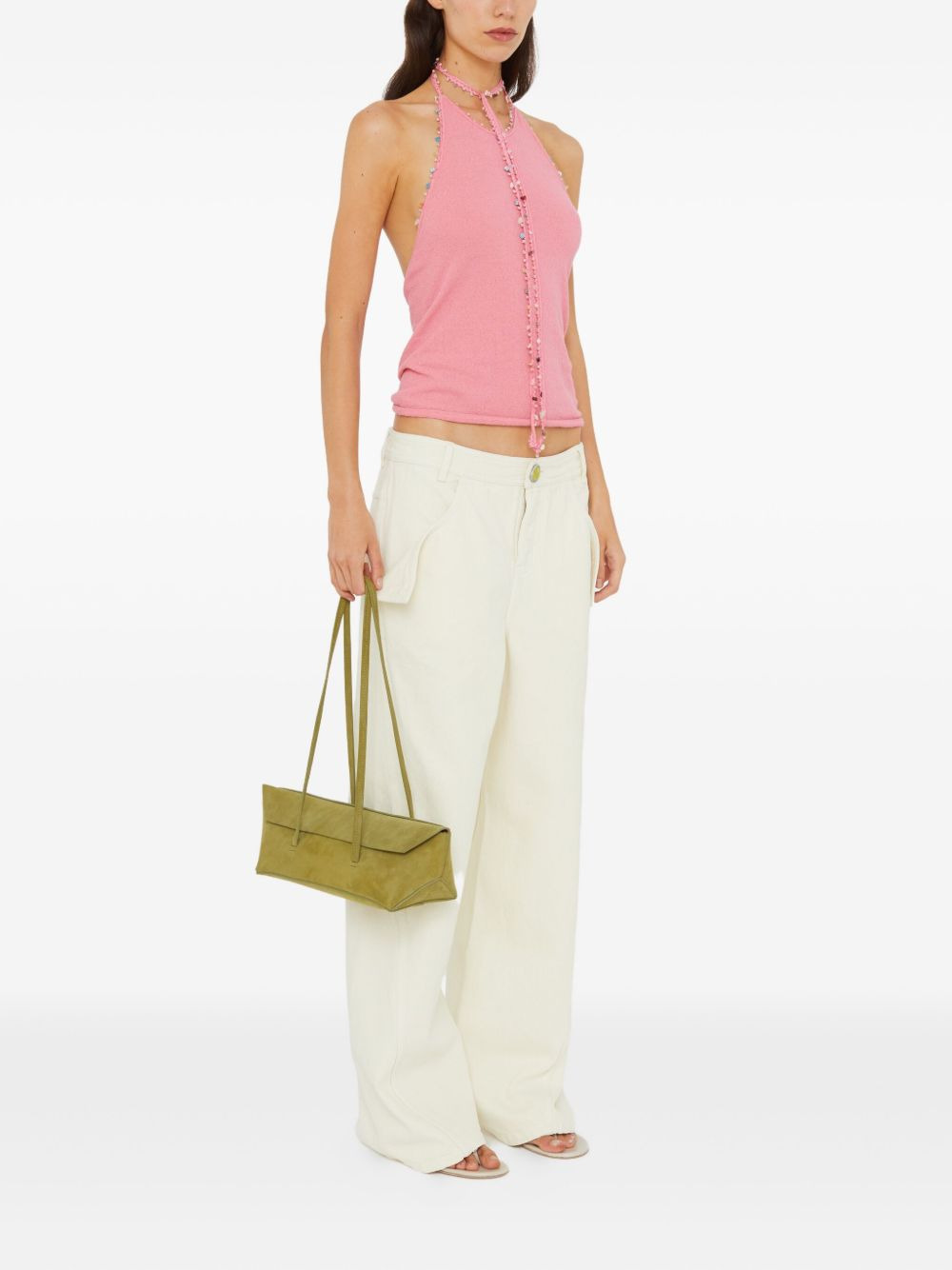 button-fastening trousers - 2