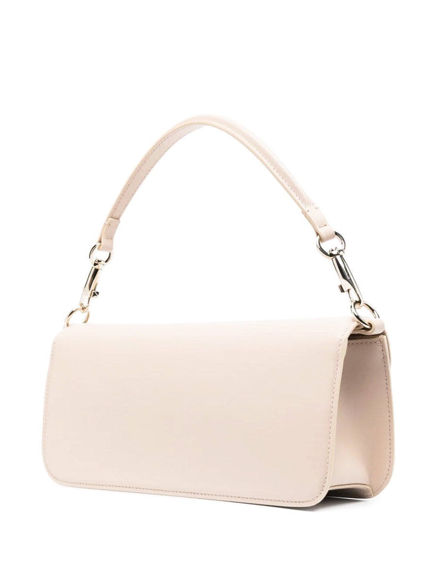 Loco Calfskin Shoulder Bag in Powder Rose - 4