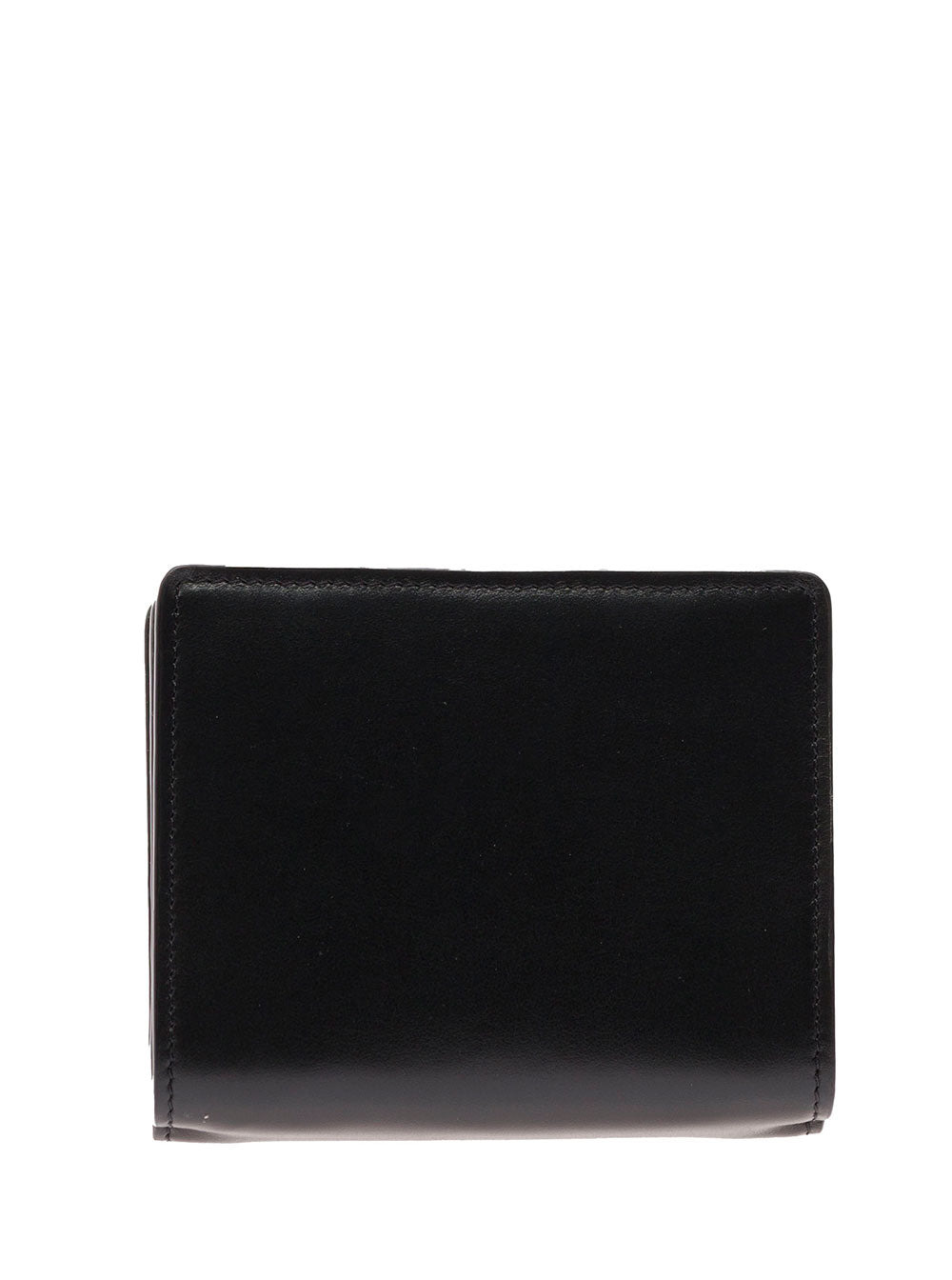 Chloé Women 'Sense' Black Bi-Fold Wallet With Tonal Logo Embroidery In Leather Woman - 2
