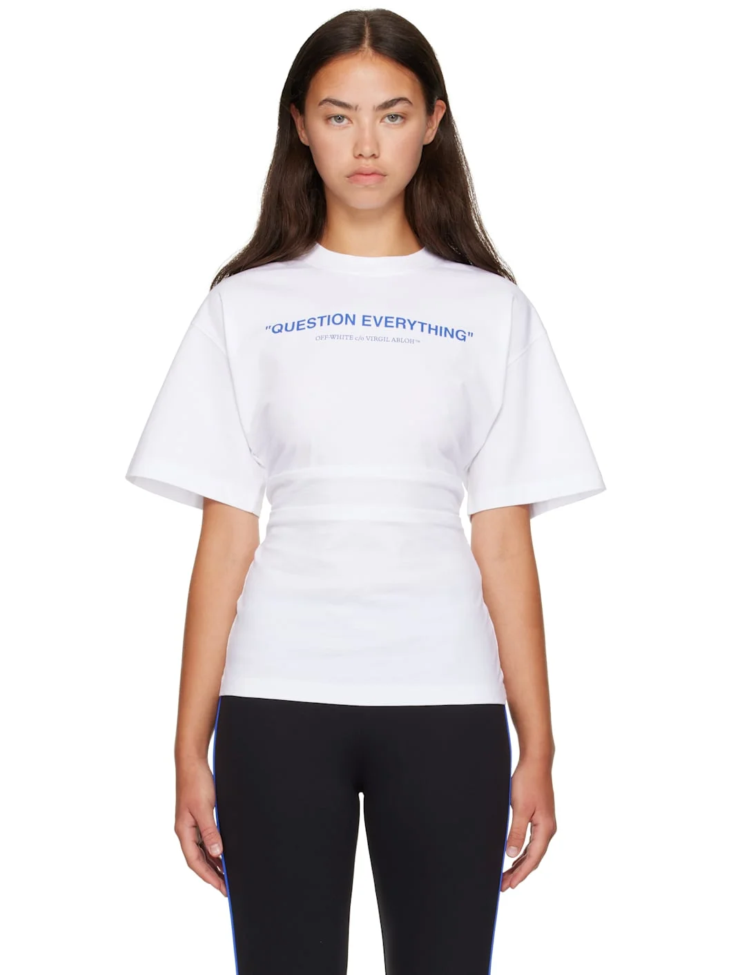 White 'Question Everything' T-shirt - 1