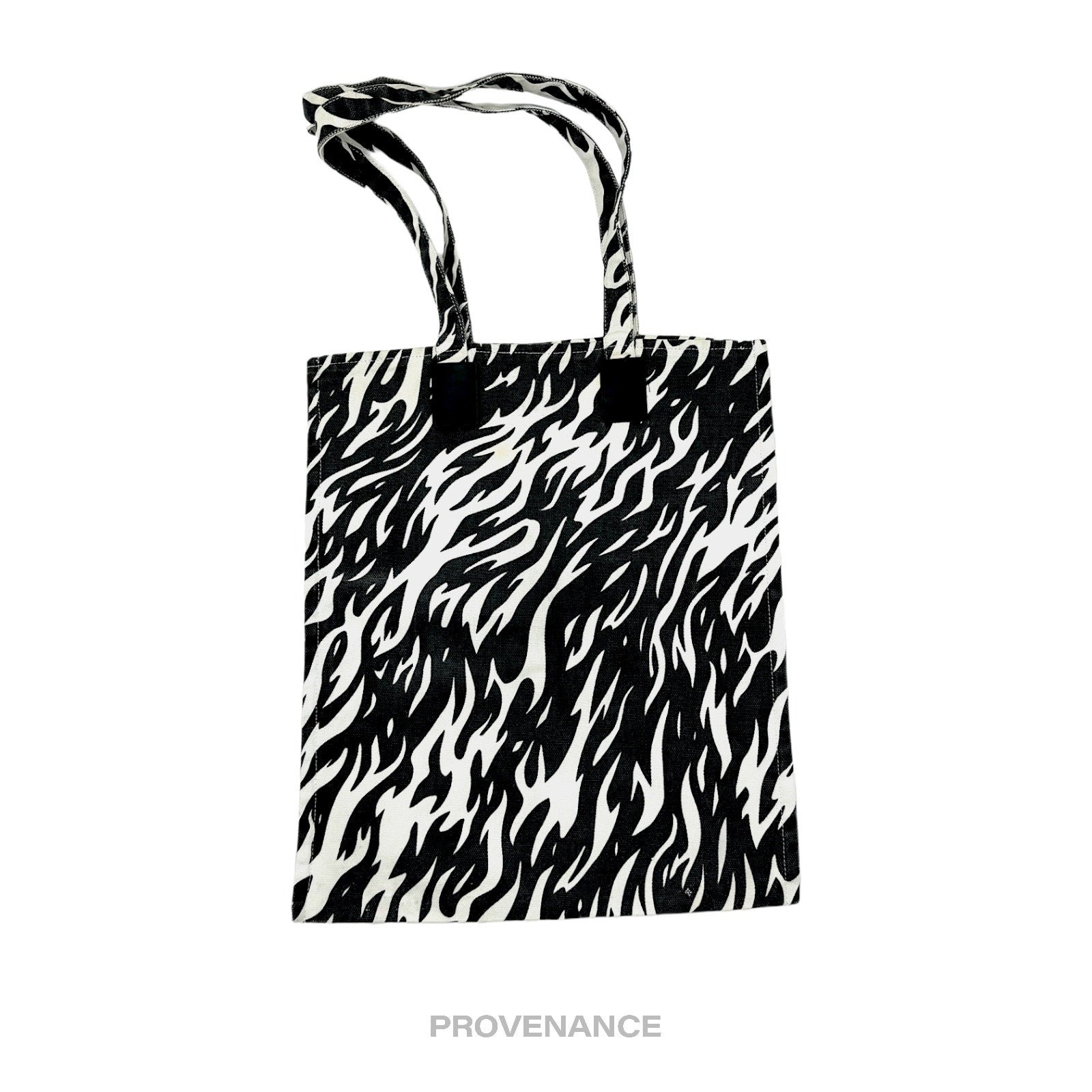 Gucci Garden FUOCO Zebra Cotton Tote Bag - Black/White - 2