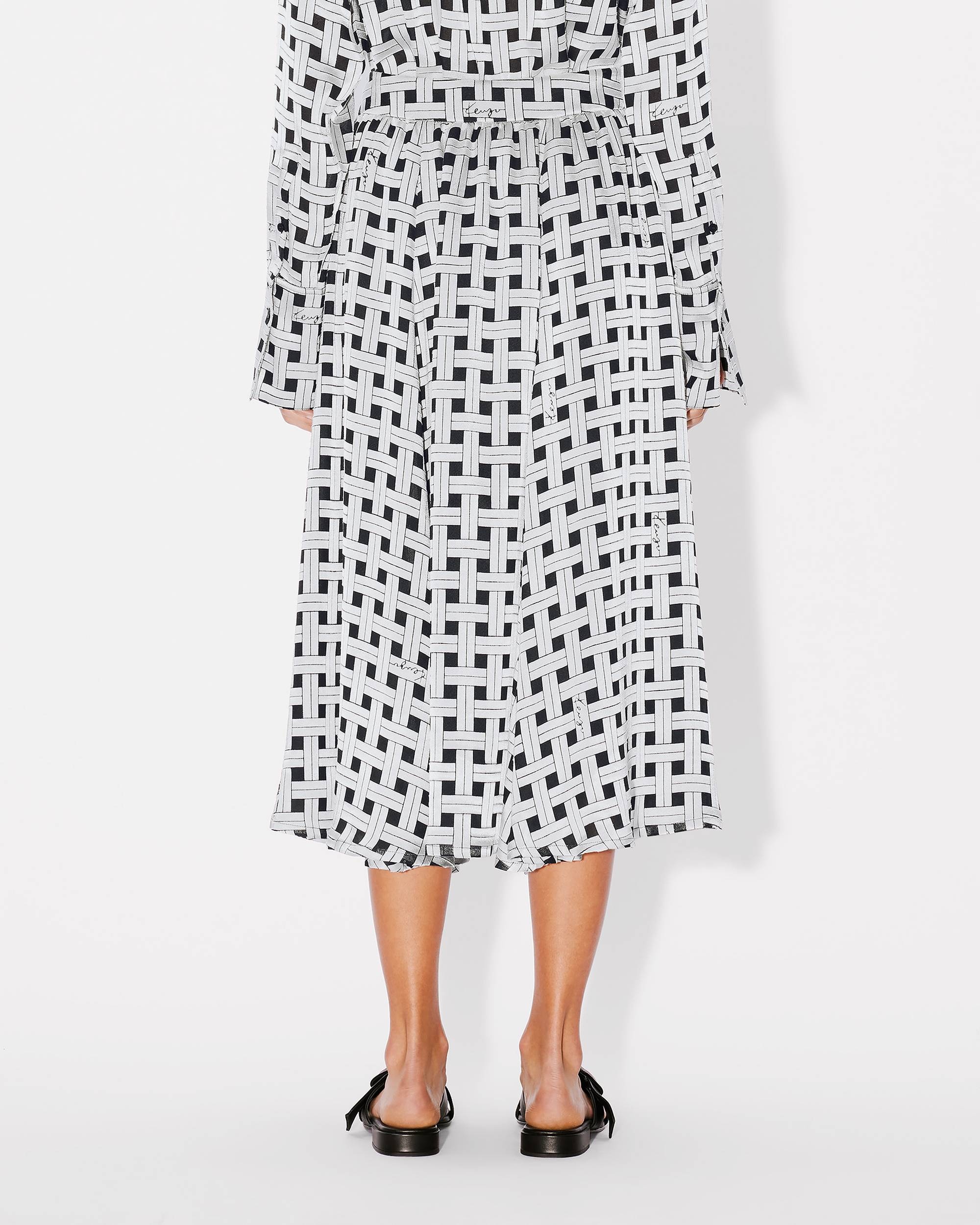 'KENZO Weave' midi skirt - 5