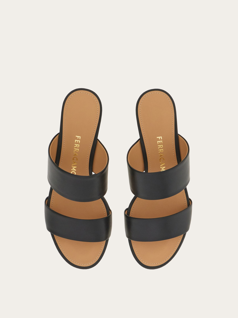 FERRAGAMO Sandal with bauble heel detail outlook