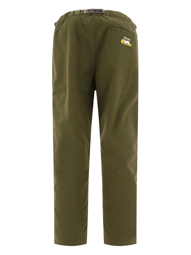 Human Made logo patch elasticated trousers outlook