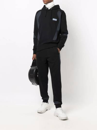 Helmut Lang logo-patch hoodie outlook