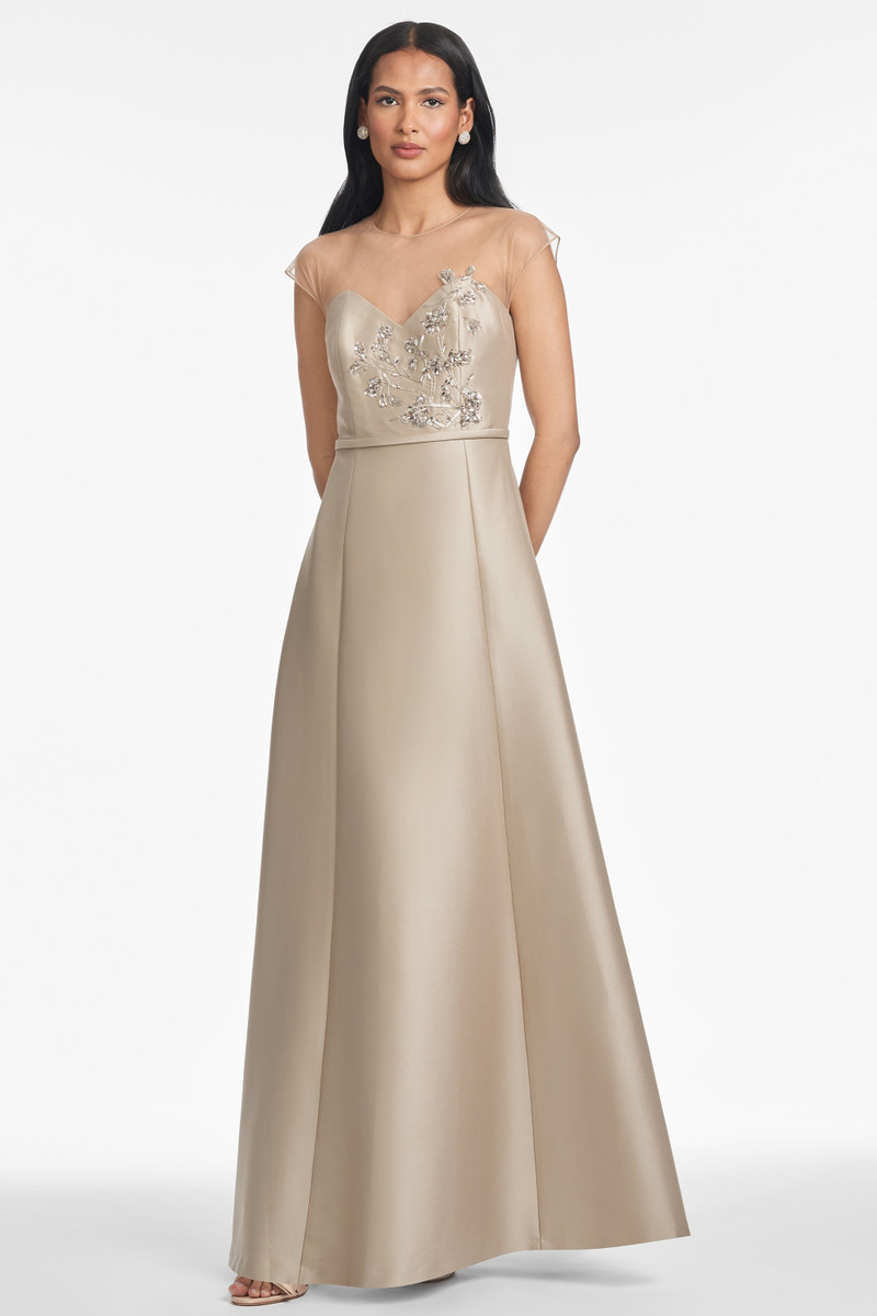 BETSY GOWN - PEWTER 1