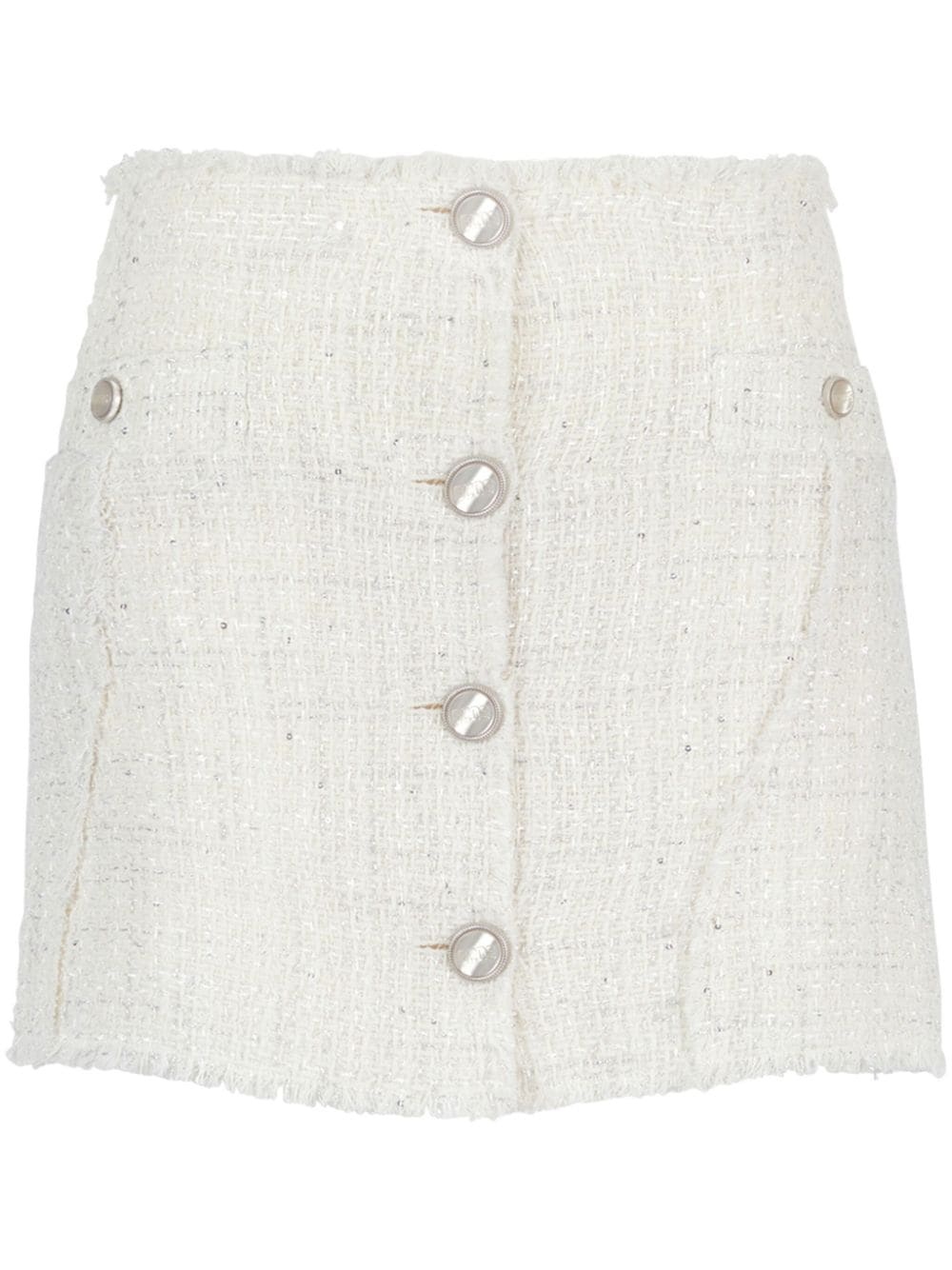 tweed mini skirt - 1