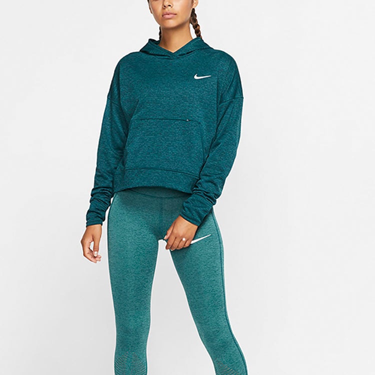 (WMNS) Nike Therma Element Casual Sports Running Hoodie Dark Sapphire Blue CJ0584-347 - 3