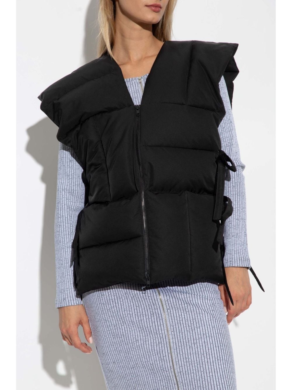 logo-patch vest - 3