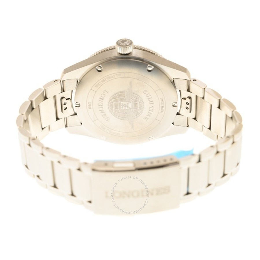Longines Spirit Zulu Time Automatic Blue Dial Men's Watch L3.812.4.93.6 - 5