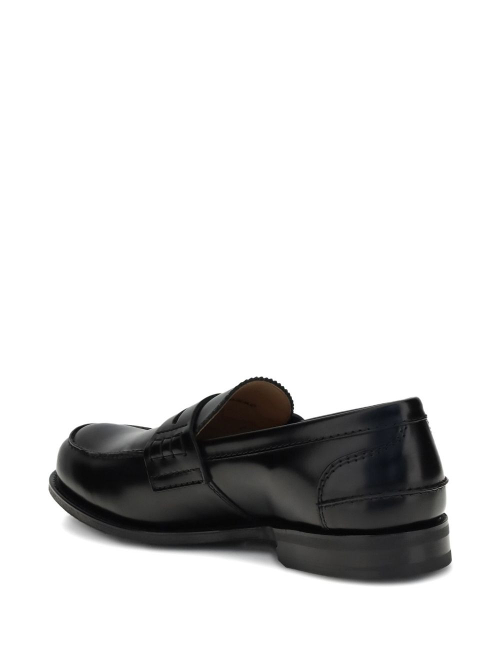 penny leather loafers - 2