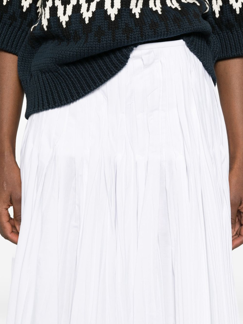 pleated midi skirt 5