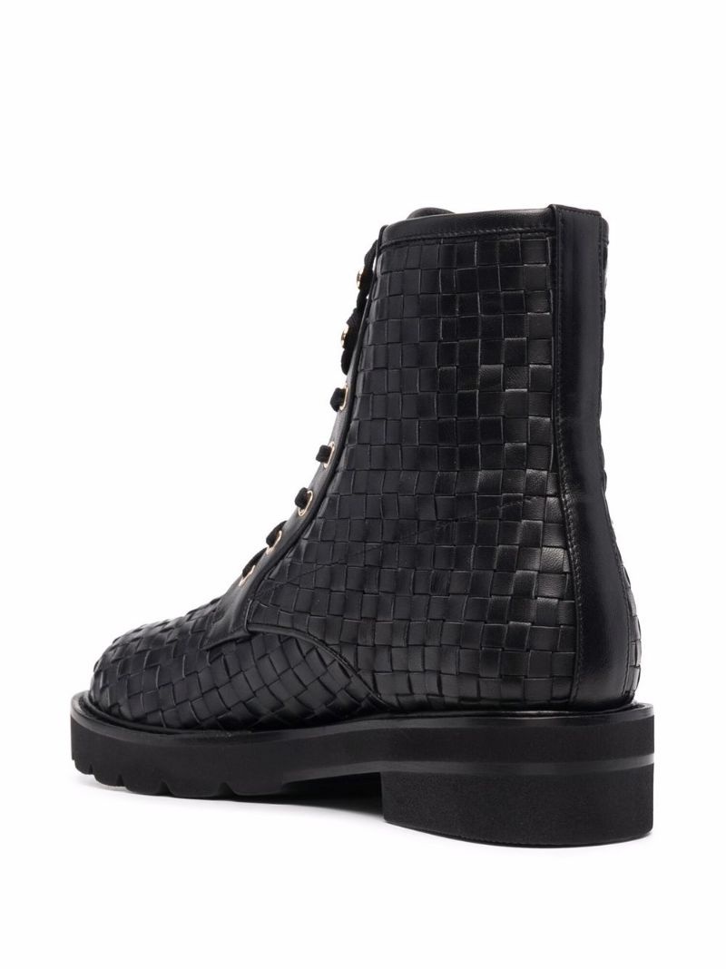 Mila Lift woven ankle boots - 5