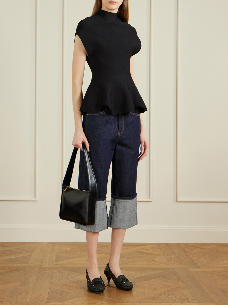 KHAITE Boyle Cropped Low-rise Jeans outlook