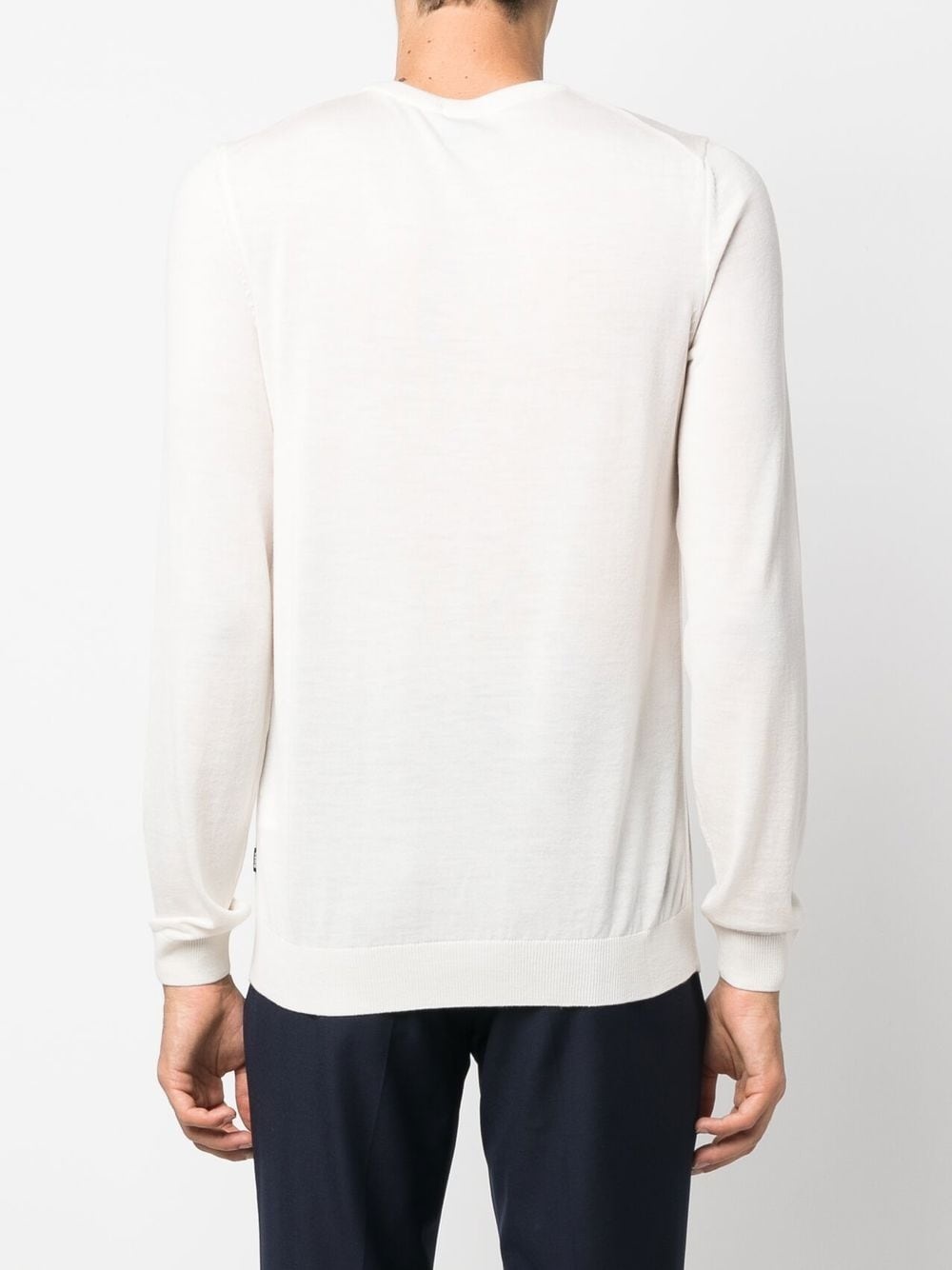 crew neck pullover sweater - 4
