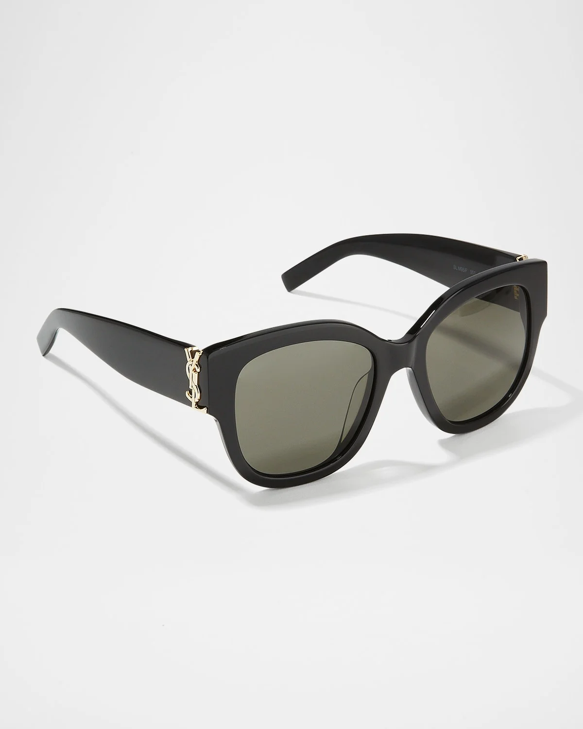 YSL Oversized Acetate Cat-Eye Sunglasses - 1
