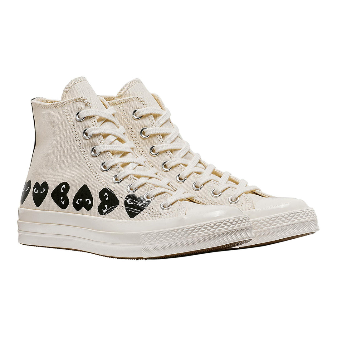 Converse Multi Black Heart High Top - 3