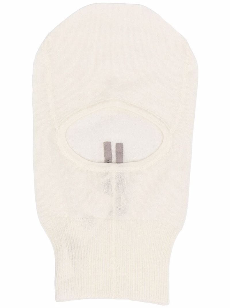 Skull balaclava wool-knit hat - 1