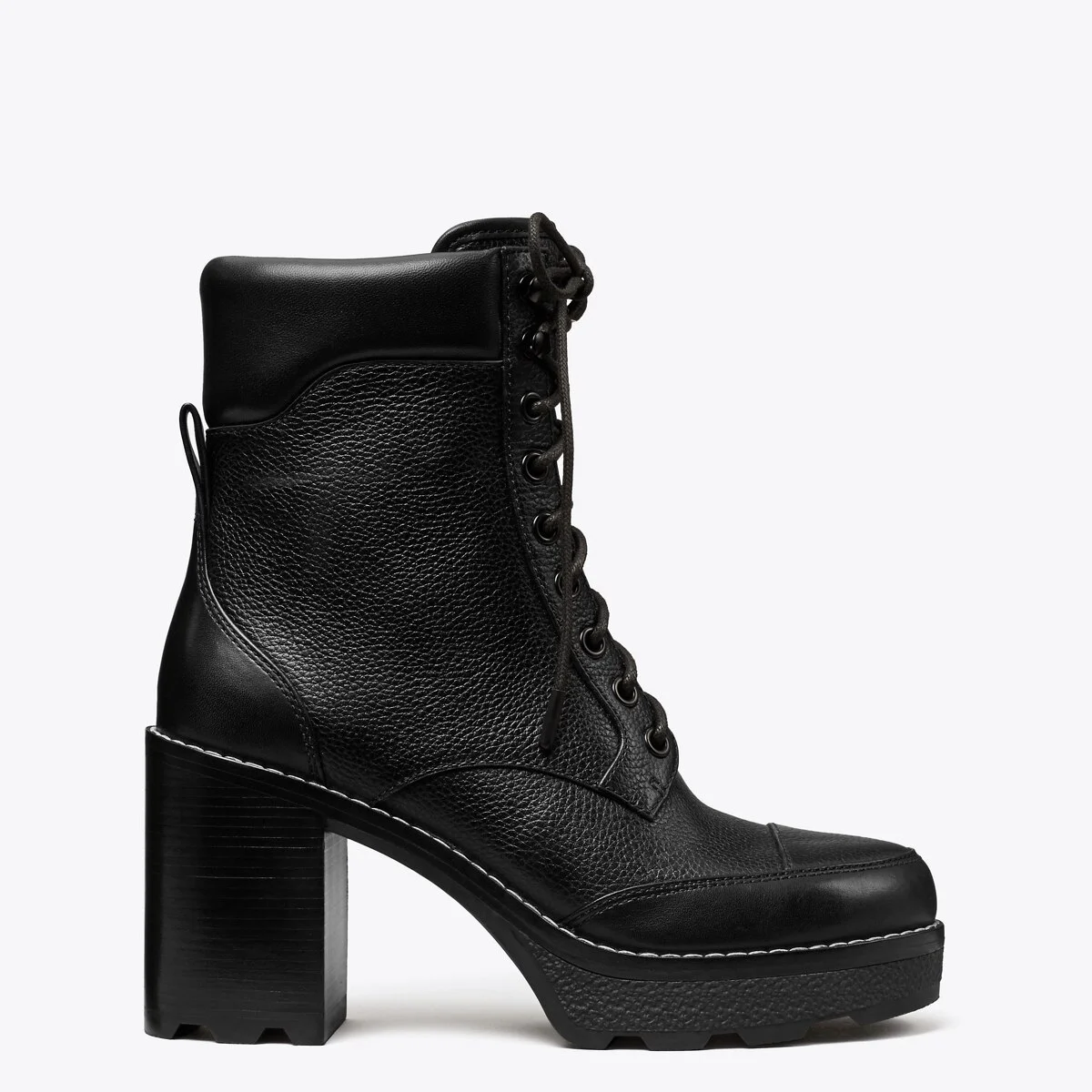 Romy Lug Heeled Boot - 1