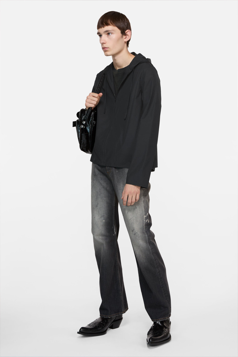 Acne Studios Hooded shirt - Black outlook