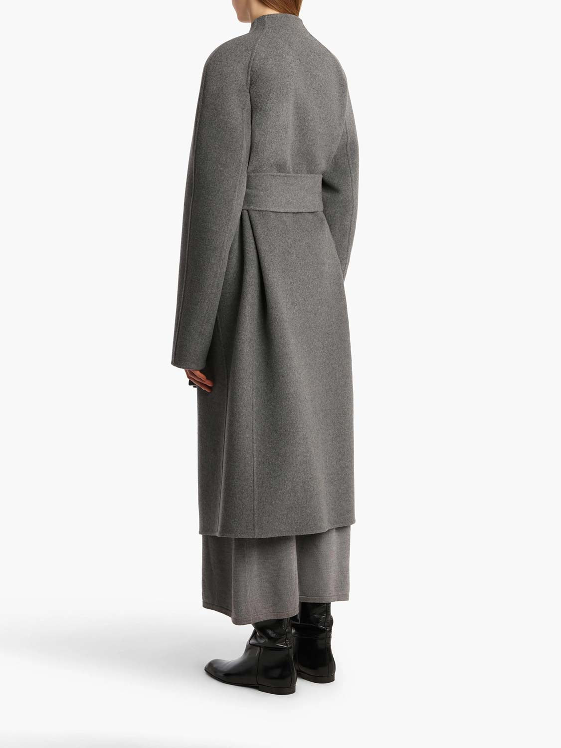 LONG WOOL COAT - 3