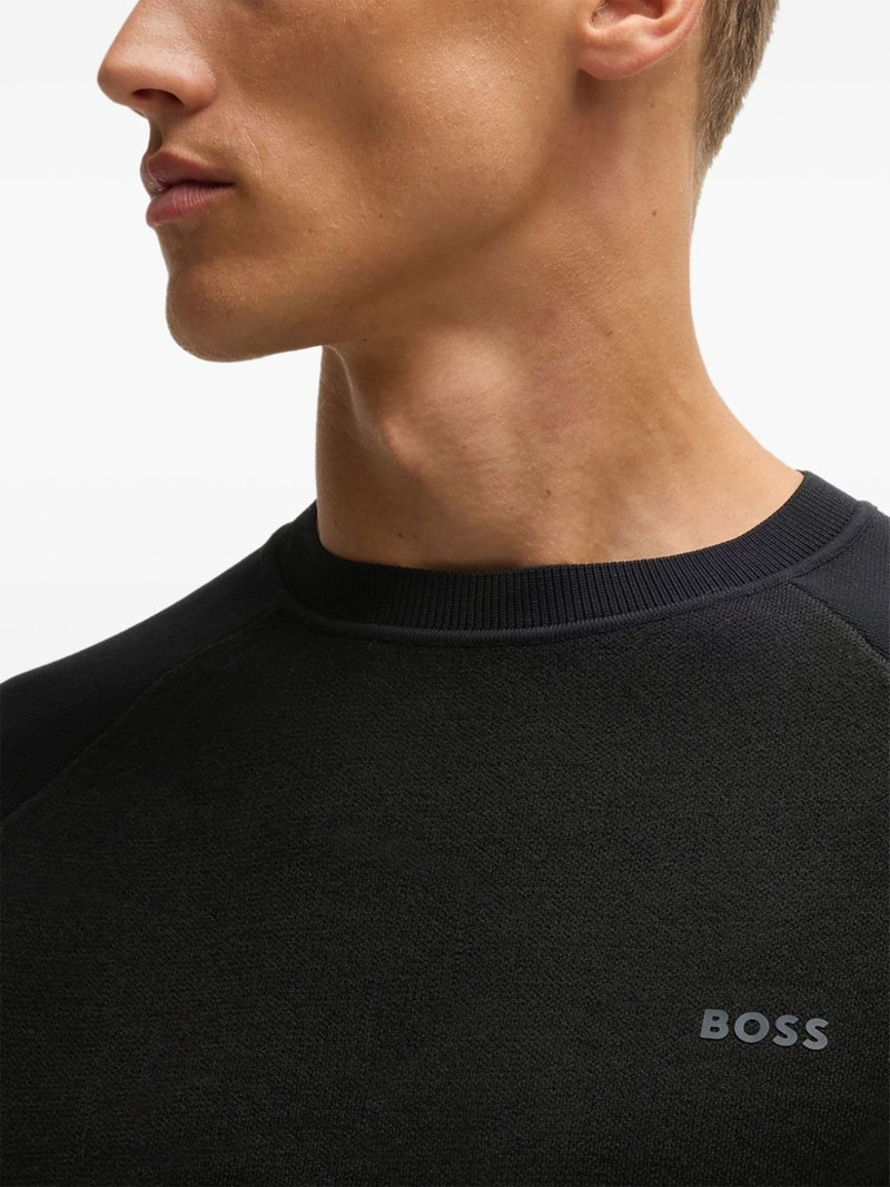 logo-rubberized sweatshirt 5