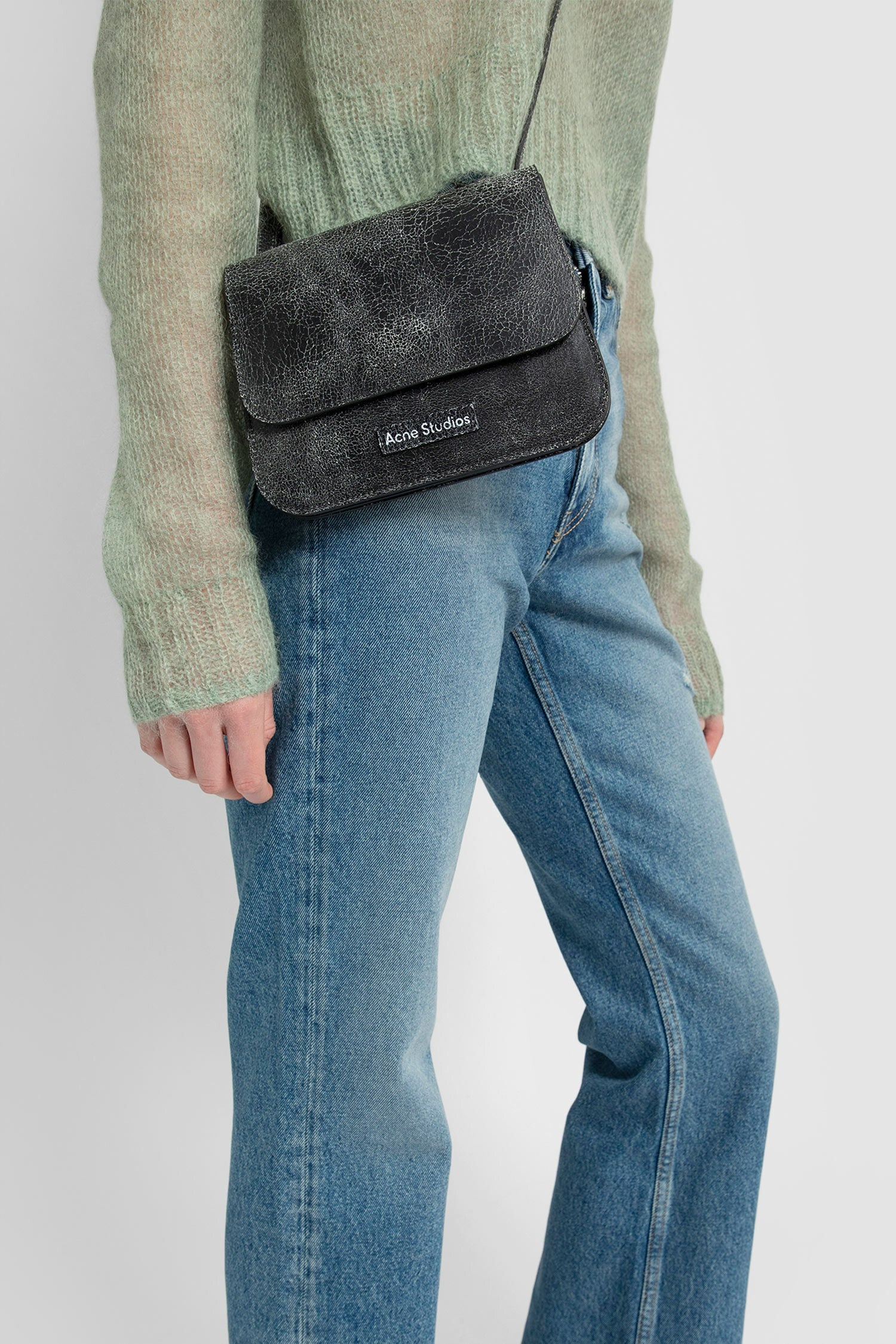 ACNE STUDIOS WOMAN BLACK SHOULDER BAGS - 4