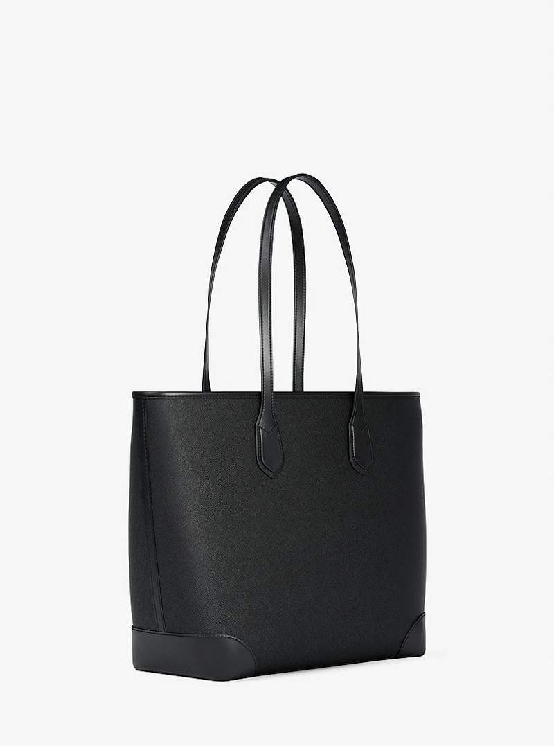 Eva Large Saffiano Leather Tote Bag 3