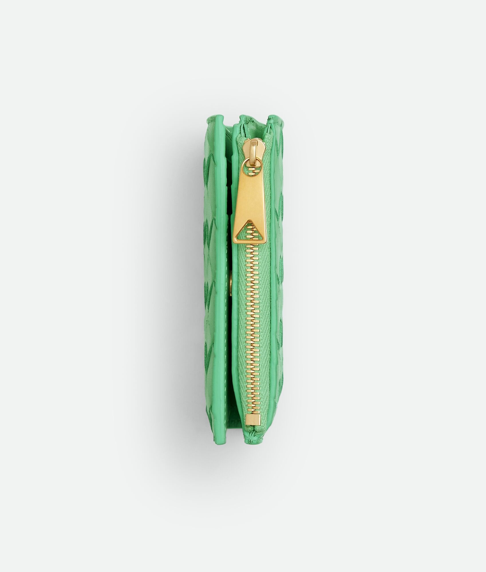 Small Intrecciato Bi-Fold Zip Wallet - 4