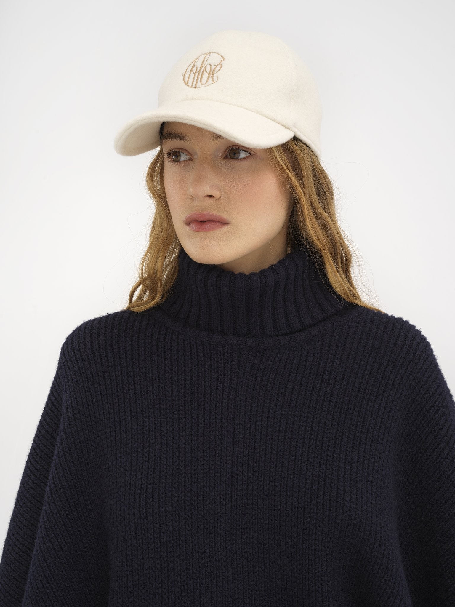 SWING CAP IN CASHMERE & SILK - 4