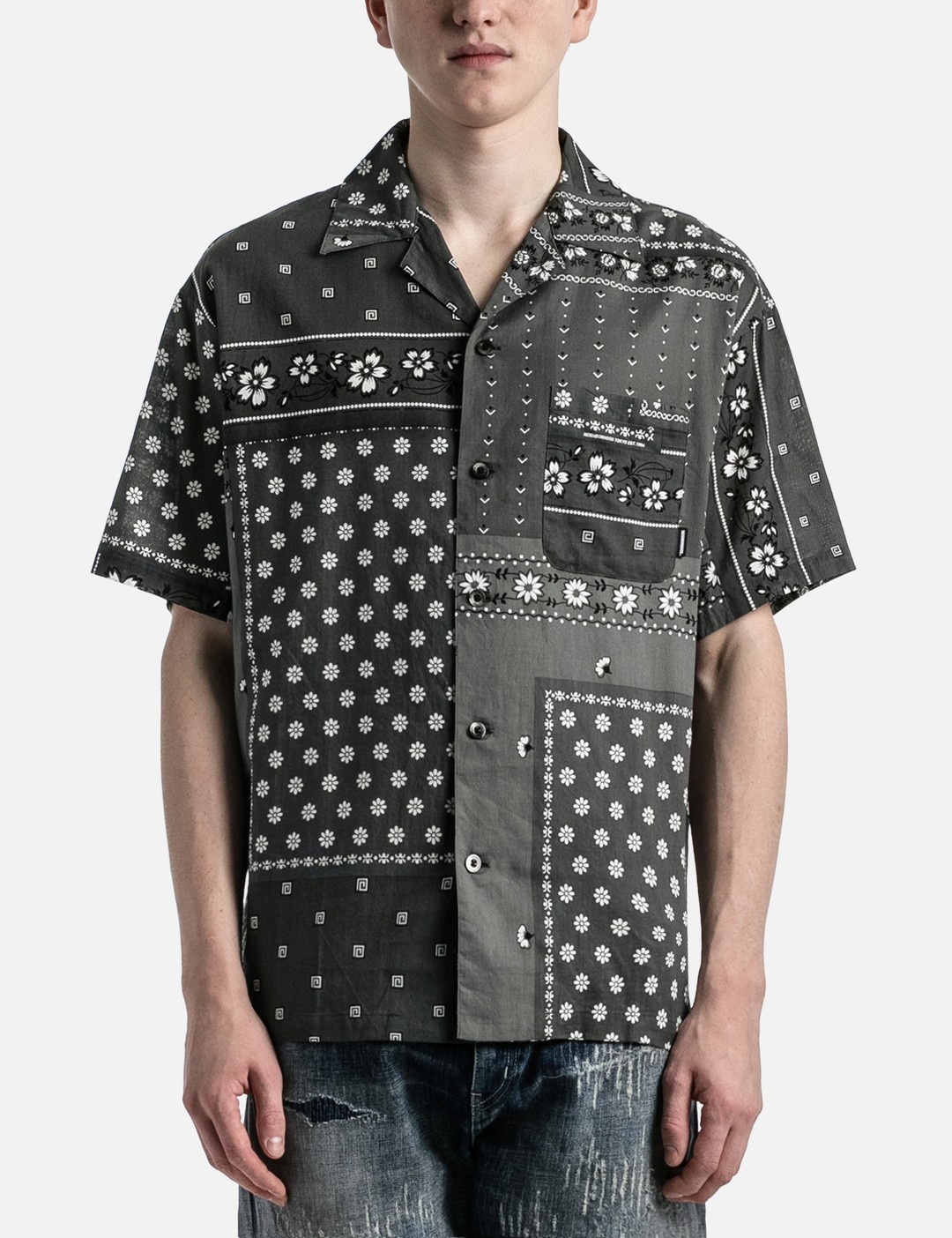 BANDANA CHOPPED SHIRT - 4