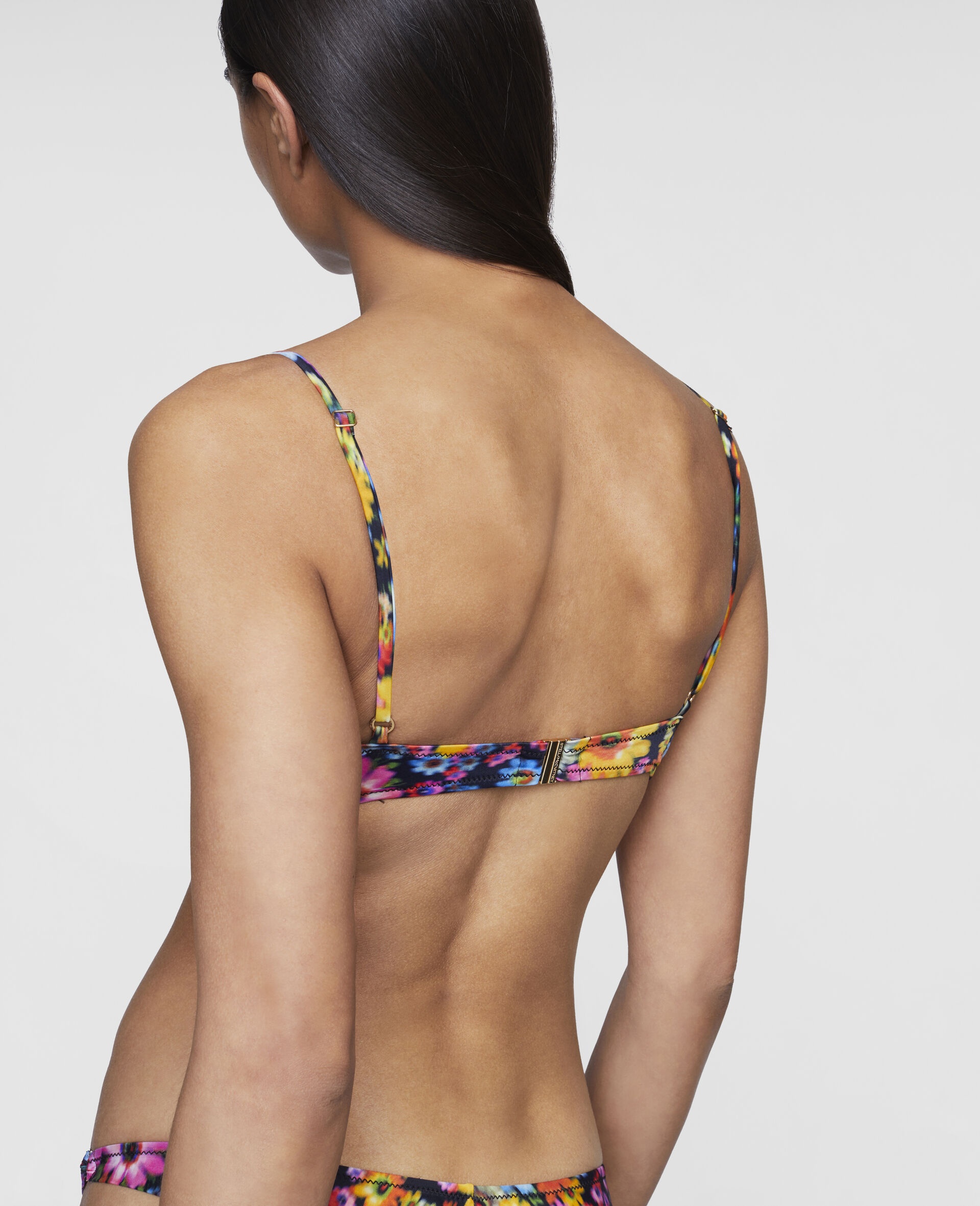 Floral Push Up Bikini Top - 3