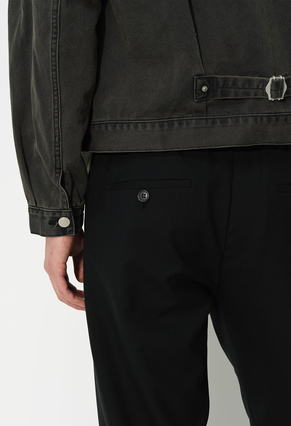 WOOL EASY TROUSER - 7