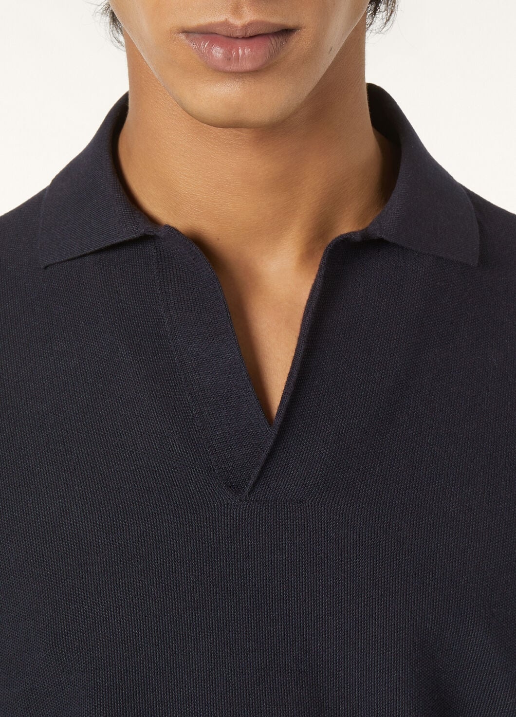 Buttonless Polo Shirt - 3
