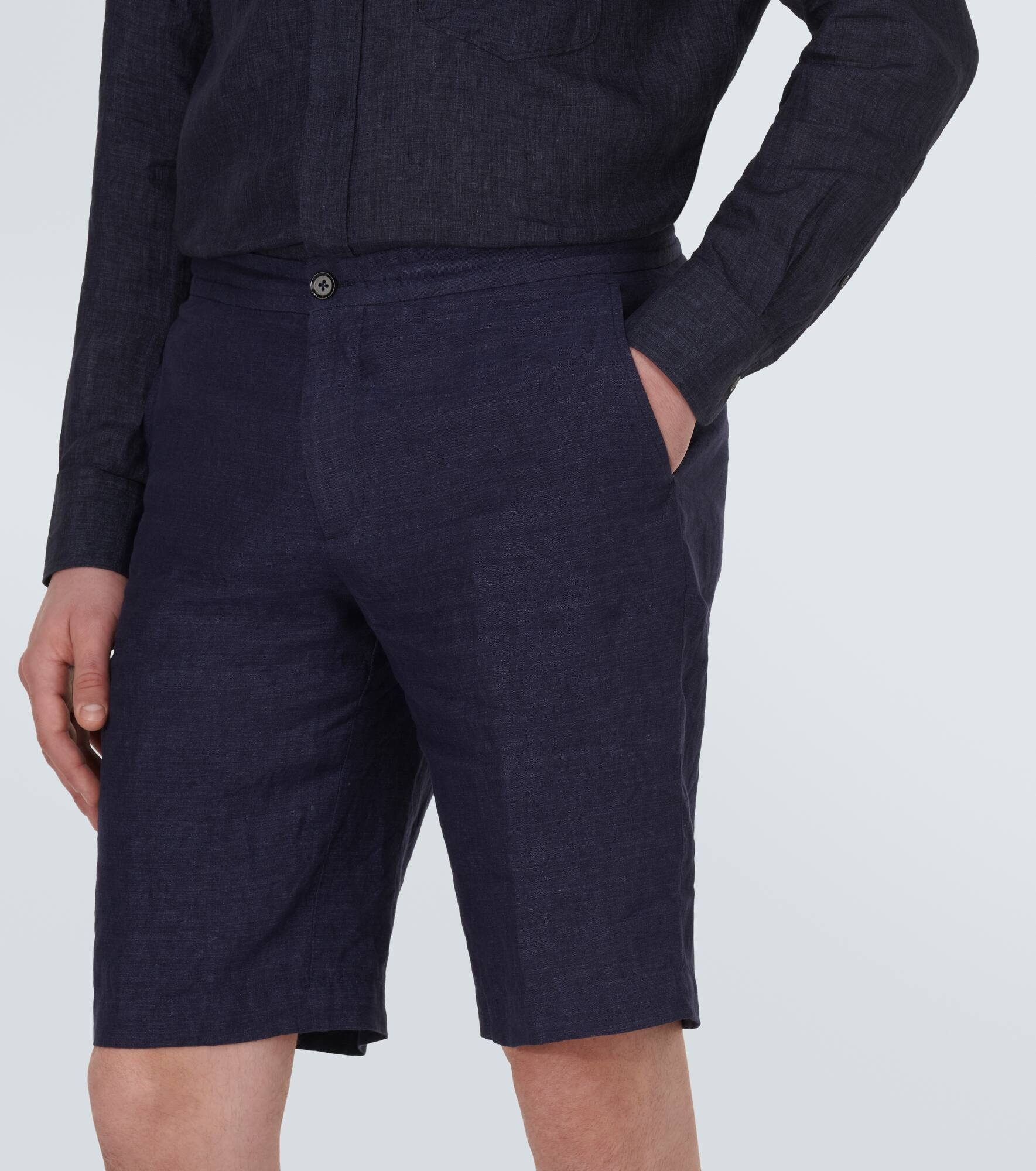 Linen shorts - 5