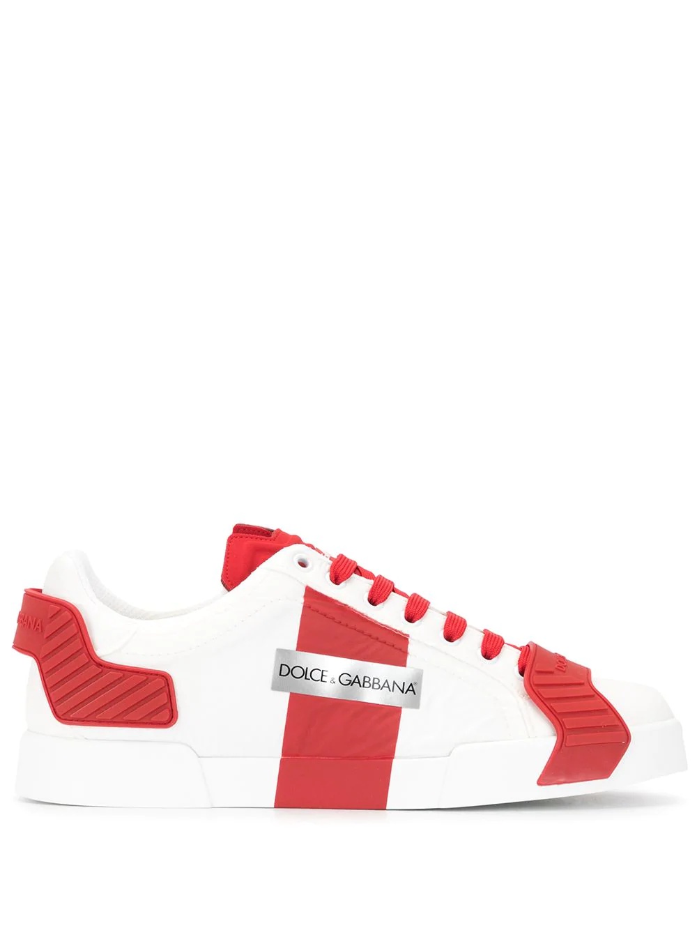 logo low-top sneakers - 1