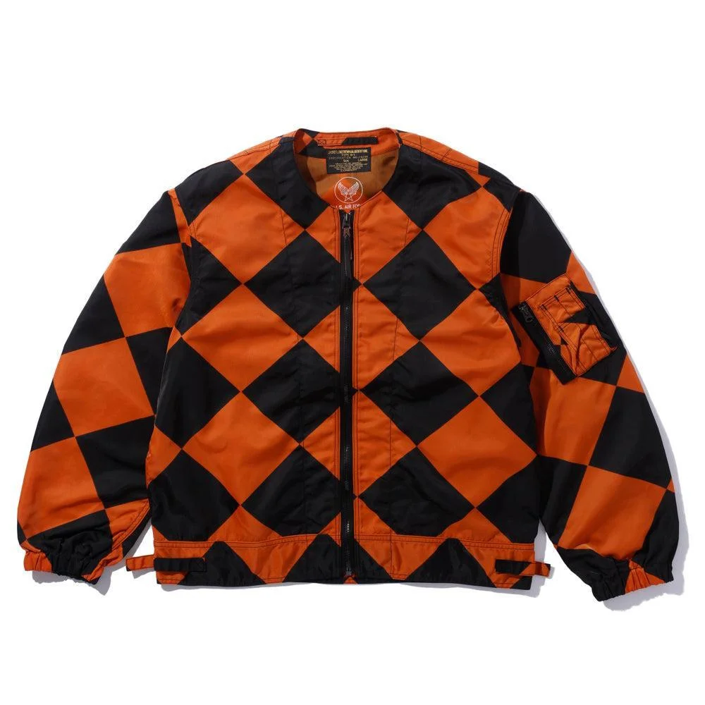 The Real McCoy's Jacket, Linecrewman, Identifying, Type G-1 Orange x Black - 1