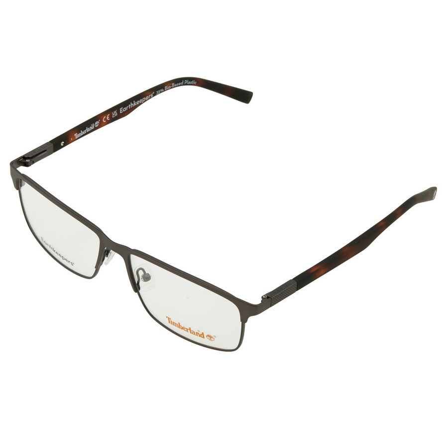 Timberland Demo Rectangular Men's Eyeglasses TB1651 006 60 - 3