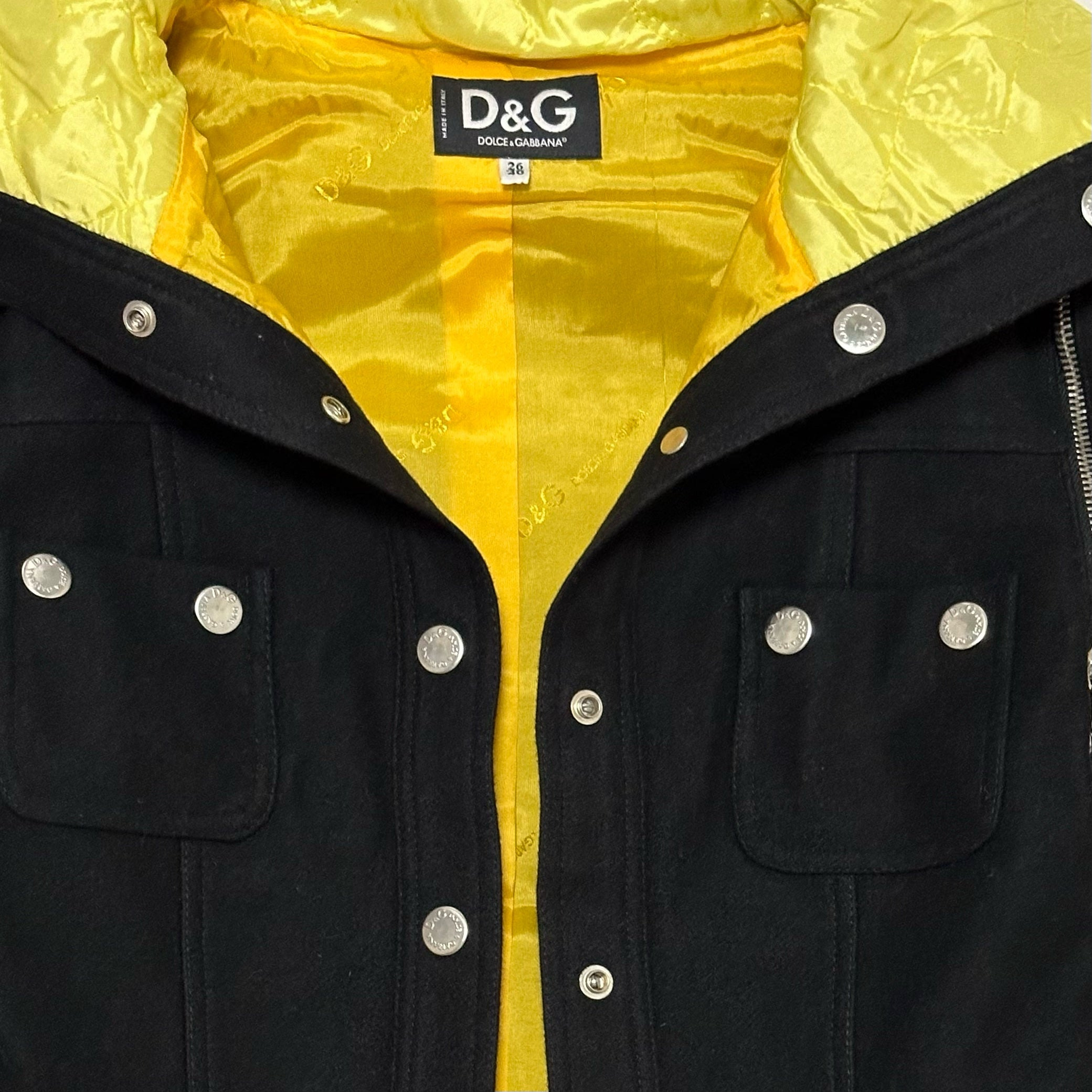 D&G - D&G Snap Button Coat - 4