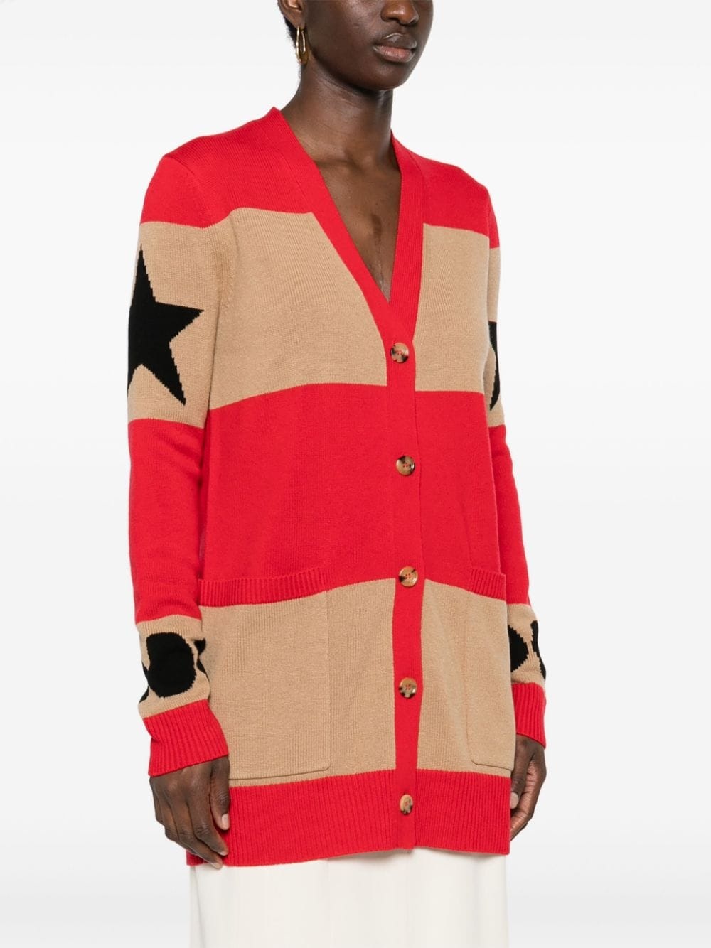Valido 1951-motif striped cardigan - 3
