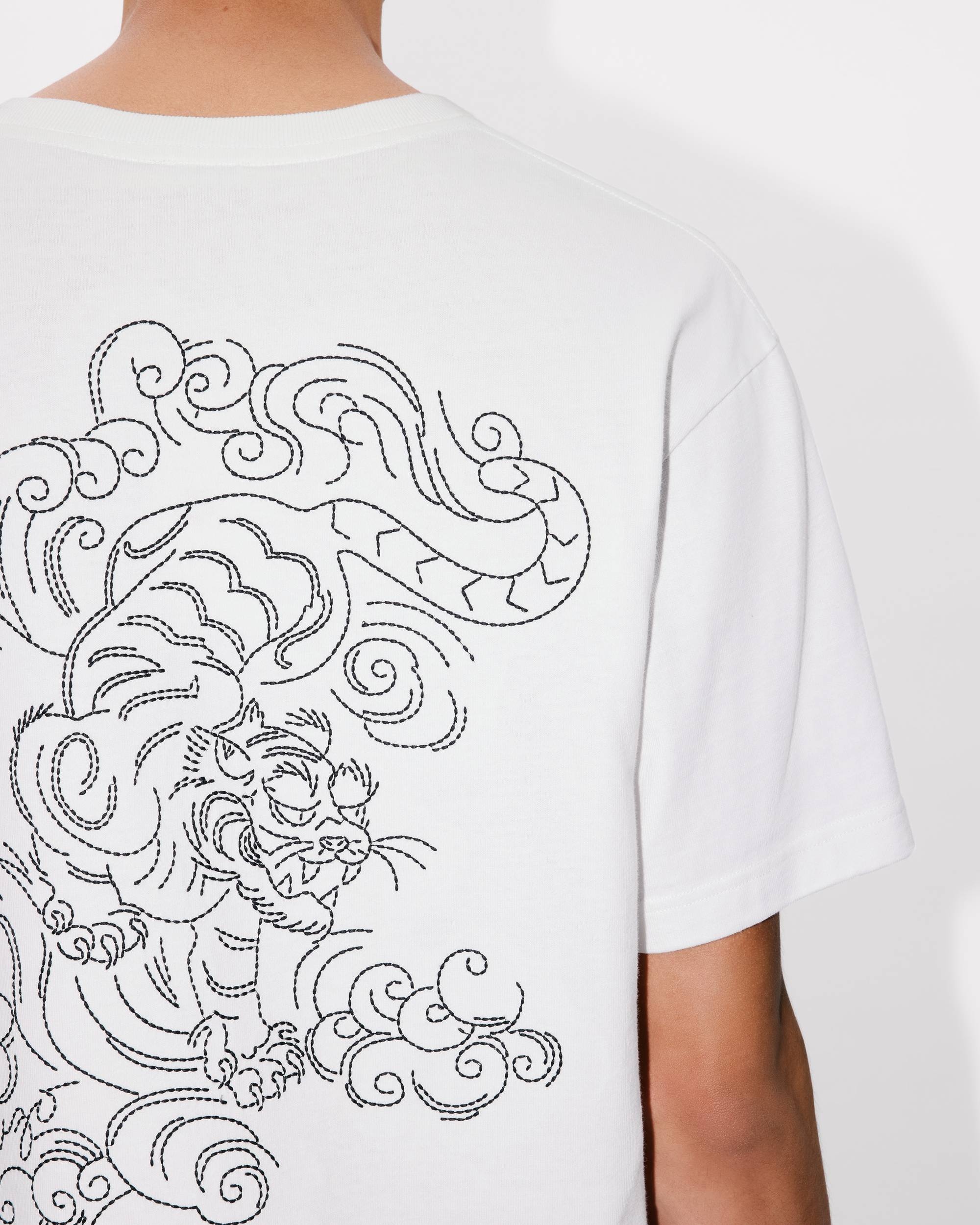 [送料無料 関税込] Kenzo Gots Star Tiger Over T-shirt Tシャツ KENZO 'KENZO Star Tiger' embroidered oversized T-shirt