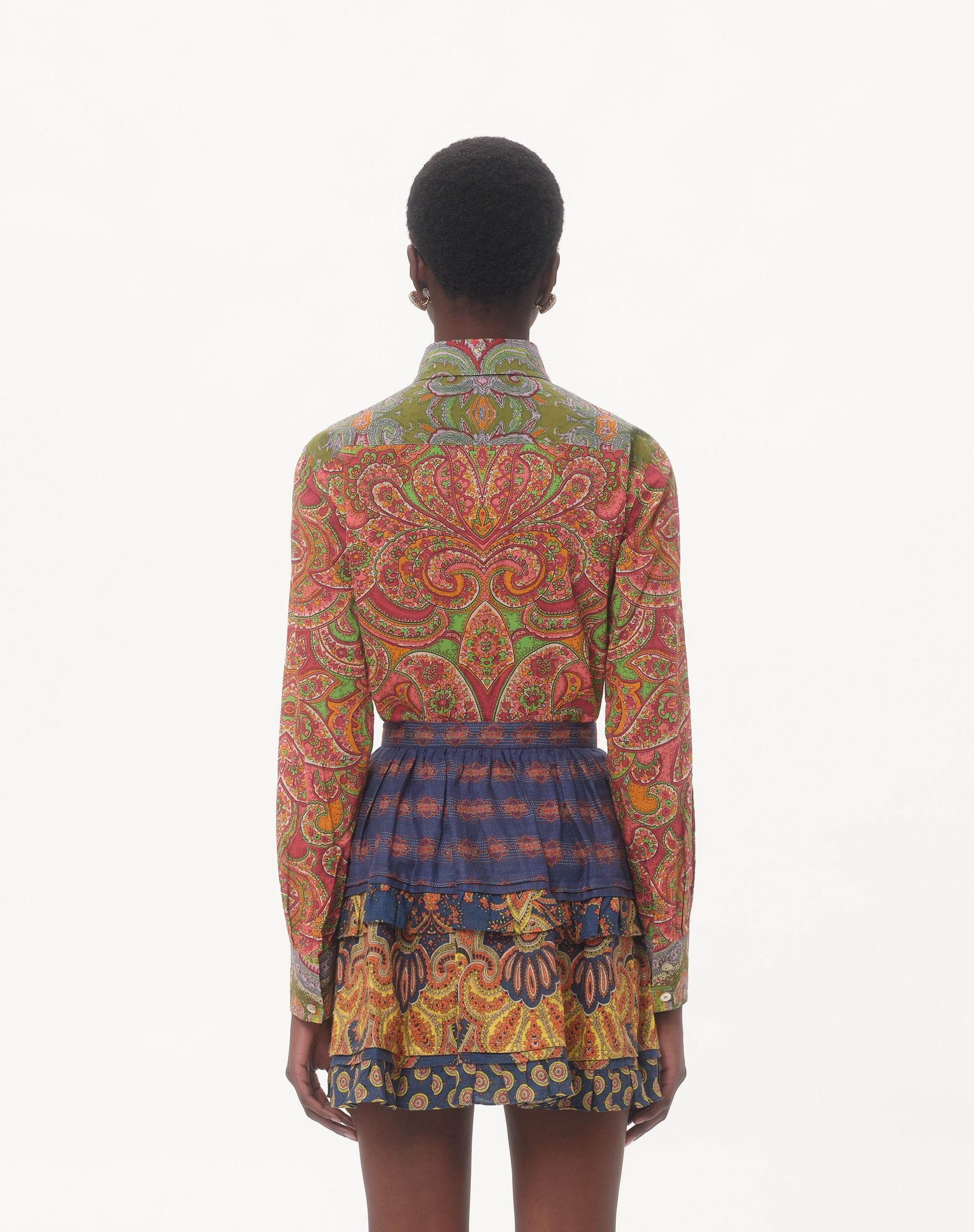 SHIRT IN MUSSOLA CACHEMIRE VOYAGE IMAGINAIRE - 8