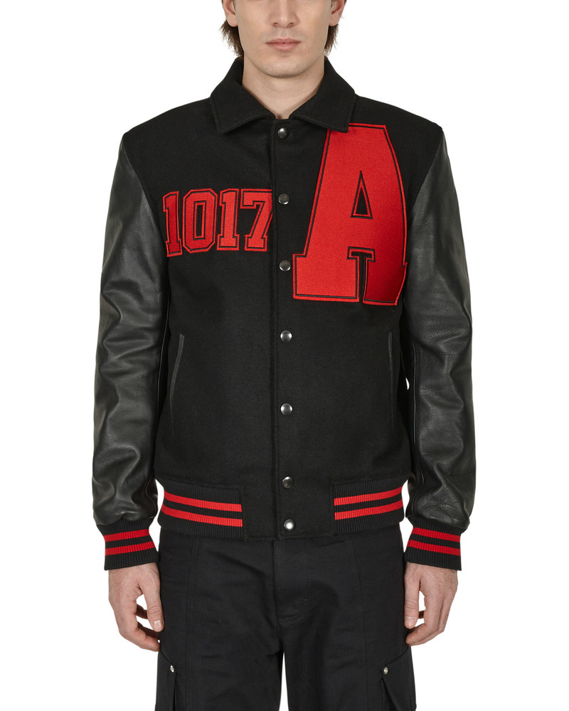 1017 ALYX 9SM LOGO VARSITY JACKET outlook