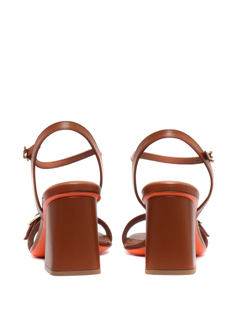 block-heel buckle-detail sandals - 3