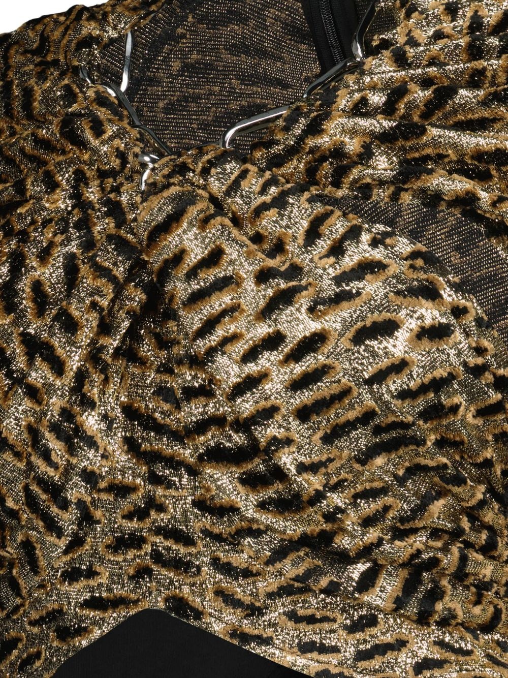 animal-print long-sleeve top - 3