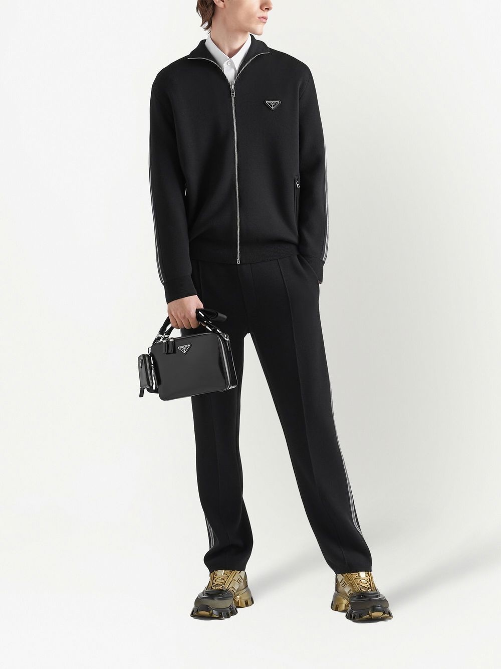 stripe detail track pants - 2