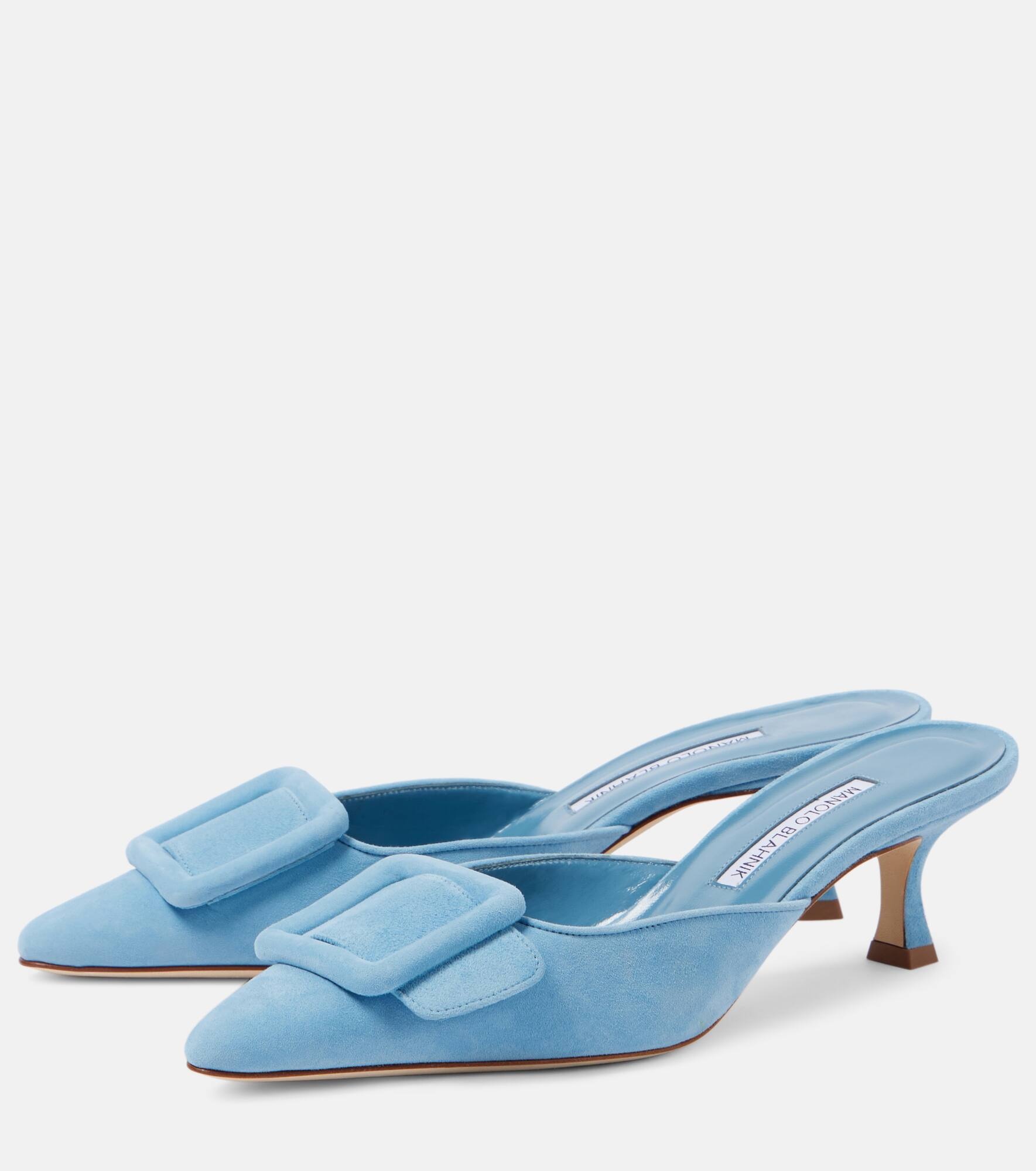 Maysale suede mules - 4