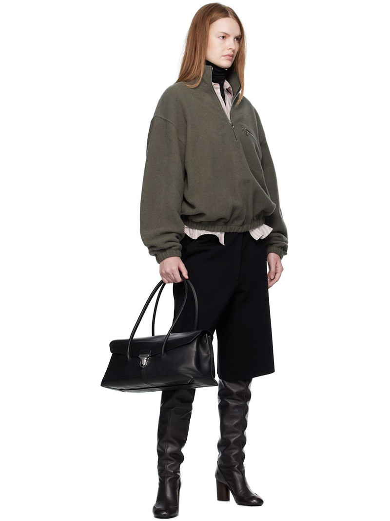 RIER Green Fleece Sweater outlook
