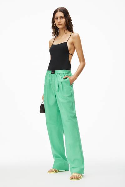 Alexander Wang BOXER PANT IN COMPACT COTTON outlook